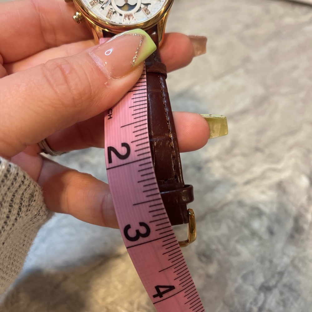 Olevs Automatic Skeleton Moonphase Watch - image 8